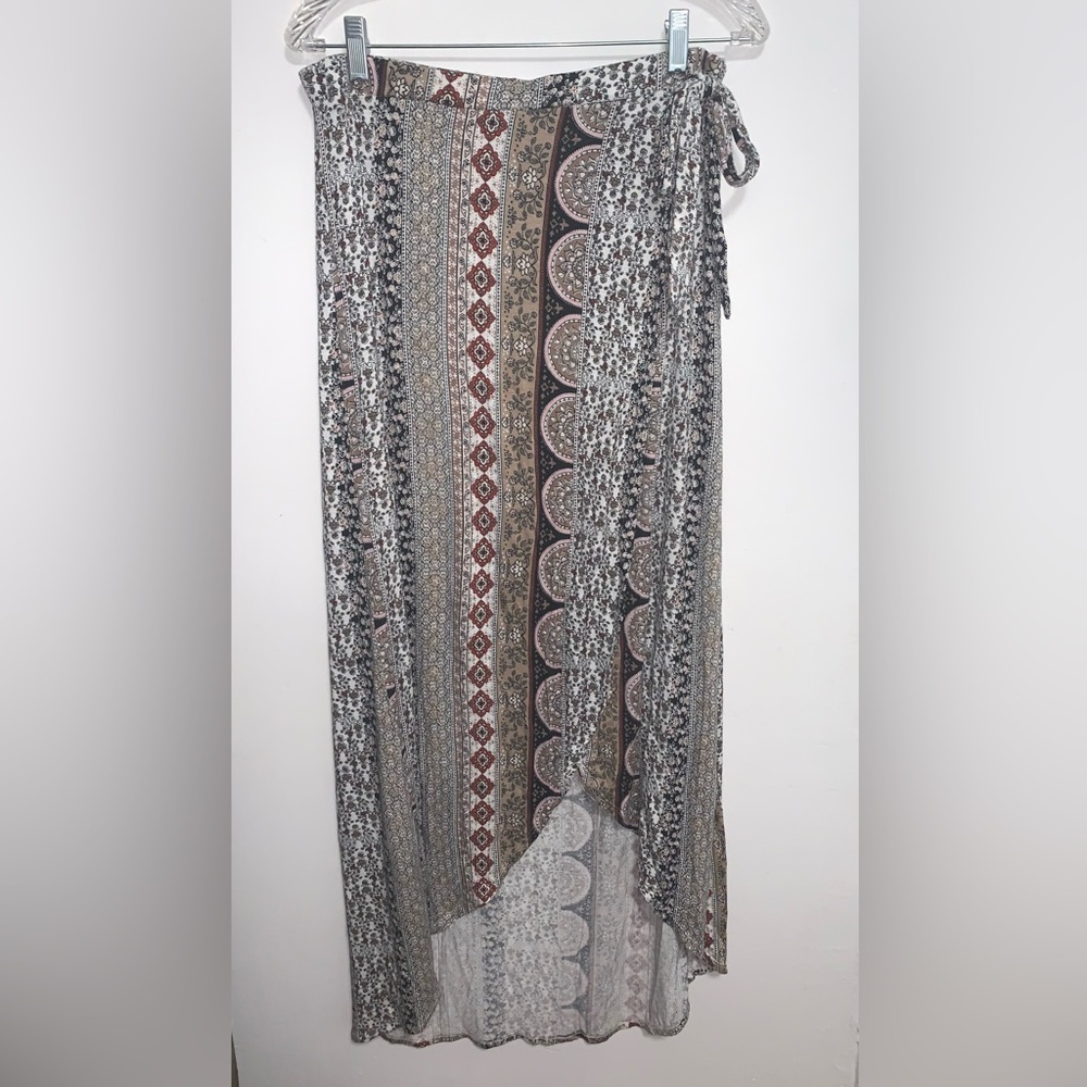 Ultra Flirt Wrap Maxi Skirt Size XL